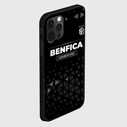 Чехол для iPhone 12 Pro Max Benfica Champions Uniform, цвет: 3D-черный — фото 2