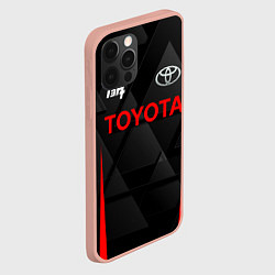 Чехол для iPhone 12 Pro Max TAYOTA SPORT ТАЙОТА, цвет: 3D-светло-розовый — фото 2