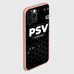 Чехол для iPhone 12 Pro Max PSV Champions Uniform, цвет: 3D-светло-розовый — фото 2