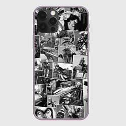 Чехол для iPhone 12 Pro Max Assasins creed comix, цвет: 3D-серый