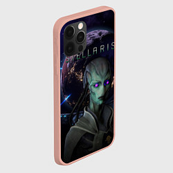 Чехол для iPhone 12 Pro Max STELLARIS СТЕЛЛАРИС, цвет: 3D-светло-розовый — фото 2