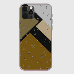 Чехол для iPhone 12 Pro Max Знаки DR, цвет: 3D-серый