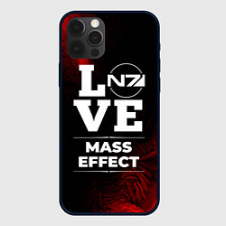 Чехол для iPhone 12 Pro Max Mass Effect Love Классика, цвет: 3D-черный