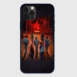 Чехол для iPhone 12 Pro Max Stranger Things 4, цвет: 3D-черный