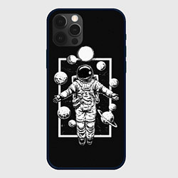 Чехол для iPhone 12 Pro Max Свобода Космоса, цвет: 3D-черный