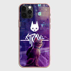 Чехол iPhone 12 Pro Max Stray: Viloet Logo