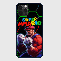 Чехол iPhone 12 Pro Max ММАРИО ММА Супер Марио Super Mario