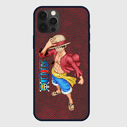 Чехол iPhone 12 Pro Max Луффи- One Piece или Большой куш