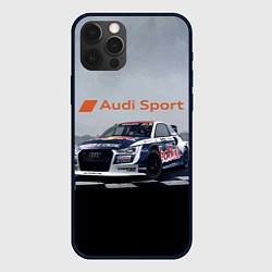 Чехол для iPhone 12 Pro Max Ауди Спорт Гоночная команда Audi sport Racing team, цвет: 3D-черный