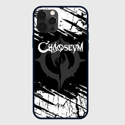 Чехол iPhone 12 Pro Max Chaoseum Logo Grunge