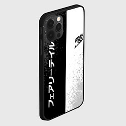 Чехол для iPhone 12 Pro Max FAIRY TAIL BLACK AND WHITE LOGO, цвет: 3D-черный — фото 2