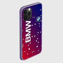 Чехол для iPhone 12 Pro Max Бмв bmw градиент, цвет: 3D-серый — фото 2