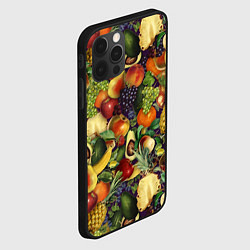 Чехол для iPhone 12 Pro Max Вкусные Летние Фрукты, цвет: 3D-черный — фото 2