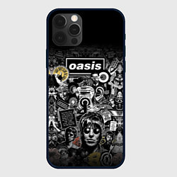 Чехол iPhone 12 Pro Max Большой принт группы OASIS