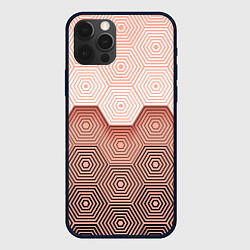 Чехол iPhone 12 Pro Max Hexagon Minimal