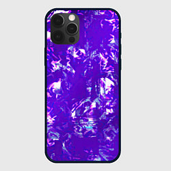 Чехол для iPhone 12 Pro Max Psychedelic abstract, цвет: 3D-черный