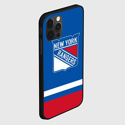 Чехол для iPhone 12 Pro Max New York Rangers Панарин, цвет: 3D-черный — фото 2