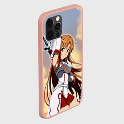 Чехол для iPhone 12 Pro Max Асуна Юки - Sword Art Online, цвет: 3D-светло-розовый — фото 2