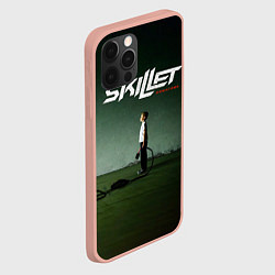 Чехол для iPhone 12 Pro Max Comatose - Skillet, цвет: 3D-светло-розовый — фото 2