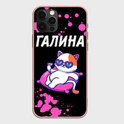 Чехол iPhone 12 Pro Max Галина КОШЕЧКА Краска