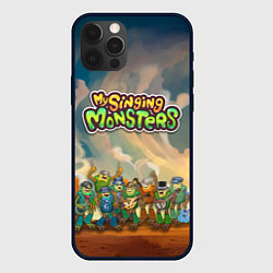 Чехол для iPhone 12 Pro Max My singing monsters САХАСЕМЬЯ, цвет: 3D-черный