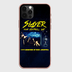 Чехол для iPhone 12 Pro Max Mind Control Live - Slayer, цвет: 3D-светло-розовый