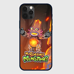 Чехол для iPhone 12 Pro Max My singing monsters ЛАВАТЁКА, цвет: 3D-черный