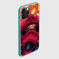 Чехол для iPhone 12 Pro Max КС ГО СКИН CS GO SKIN ЧЕЛЮСТИ, цвет: 3D-мятный — фото 2