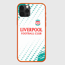 Чехол для iPhone 12 Pro Max Liverpool краски, цвет: 3D-красный