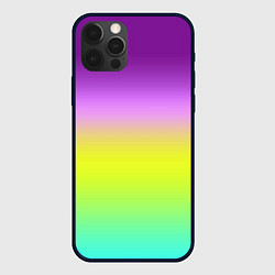 Чехол iPhone 12 Pro Max Multicolored Ombre gradient