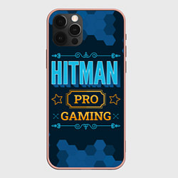 Чехол для iPhone 12 Pro Max Игра Hitman: PRO Gaming, цвет: 3D-светло-розовый