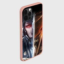 Чехол для iPhone 12 Pro Max METAL GEAR RISING САМУРАЙ, цвет: 3D-светло-розовый — фото 2