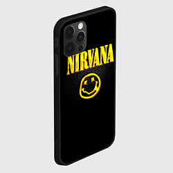 Чехол для iPhone 12 Pro Max NIRVANA соты, цвет: 3D-черный — фото 2