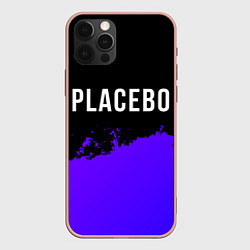 Чехол iPhone 12 Pro Max Placebo Purple Grunge