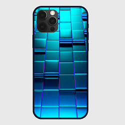 Чехол iPhone 12 Pro Max BLUE SQUARES