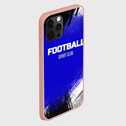 Чехол для iPhone 12 Pro Max Sports club FOOTBALL, цвет: 3D-светло-розовый — фото 2