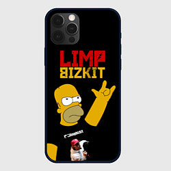 Чехол iPhone 12 Pro Max Limp Bizkit Симпсоны