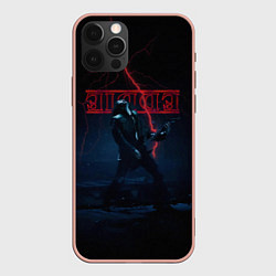 Чехол для iPhone 12 Pro Max EDDIE MUNSON STRANGER THINGS, цвет: 3D-светло-розовый