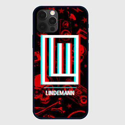 Чехол iPhone 12 Pro Max Lindemann Rock Glitch