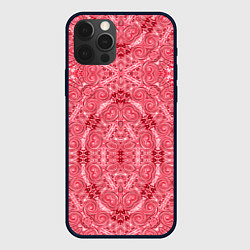 Чехол iPhone 12 Pro Max Red ornament Arabic