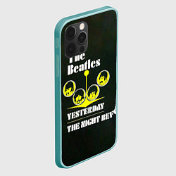 Чехол для iPhone 12 Pro Max The Beatles YESTERDAY THE NIGHT BEFORE, цвет: 3D-мятный — фото 2