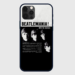 Чехол для iPhone 12 Pro Max With The Beatles Битломания, цвет: 3D-черный