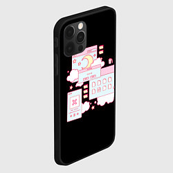 Чехол для iPhone 12 Pro Max Ретро Браузер Кавай, цвет: 3D-черный — фото 2