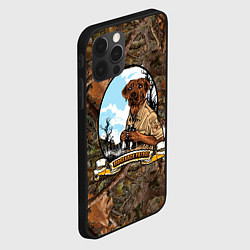 Чехол для iPhone 12 Pro Max Собачий патруль охотник, цвет: 3D-черный — фото 2