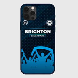 Чехол для iPhone 12 Pro Max Brighton legendary форма фанатов, цвет: 3D-черный