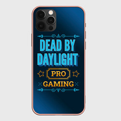 Чехол для iPhone 12 Pro Max Игра Dead by Daylight: pro gaming, цвет: 3D-светло-розовый
