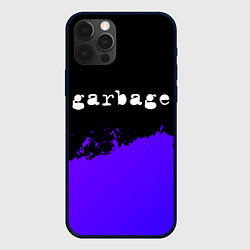 Чехол iPhone 12 Pro Max Garbage purple grunge