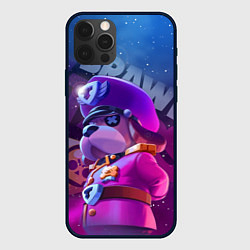 Чехол для iPhone 12 Pro Max Галактический генерал Гавс Brawl Stars, цвет: 3D-черный