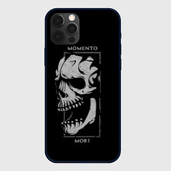 Чехол iPhone 12 Pro Max MOMENTO MORI - SKULL