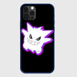 Чехол для iPhone 12 Pro Max Pokemon gengar, цвет: 3D-тёмно-синий